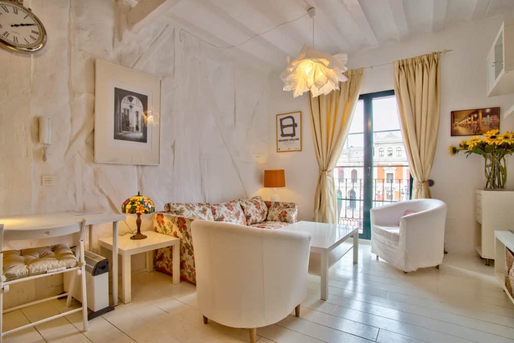 Apartamento turístico en Valladolid Concha Velasco salón